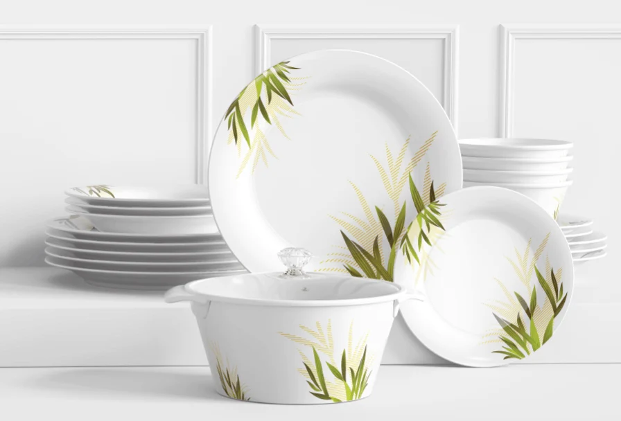 Marion Crstal Coated Dinner Set 88pec