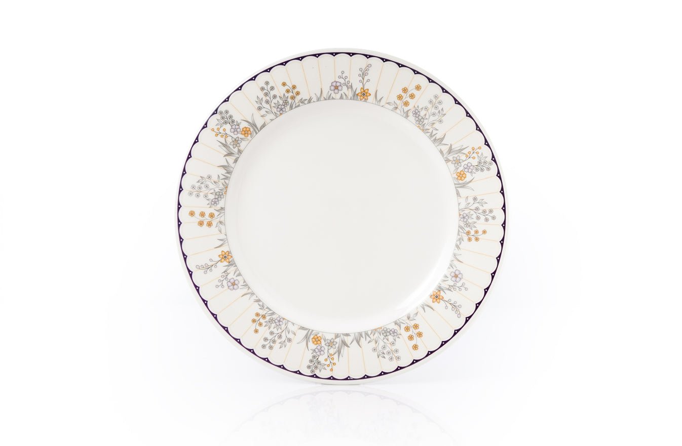 Classic Floral Dinner Set - plate