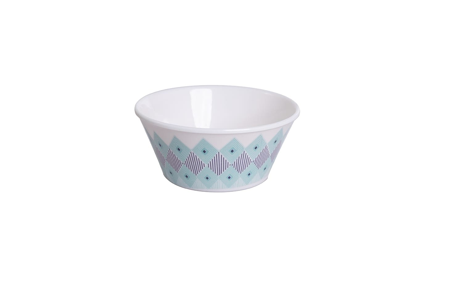 Aqua Geometric Dinner Set view 6