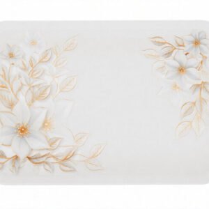 Floral Serving Tray Set – Multiple Colors