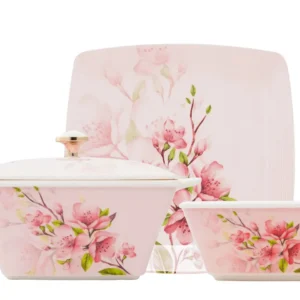 Posh Double Glazed Dinner Ware Set 80 PEC